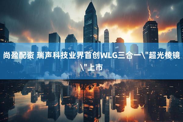 尚盈配资 瑞声科技业界首创WLG三合一