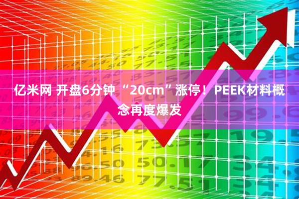 亿米网 开盘6分钟 “20cm”涨停！PEEK材料概念再度爆发